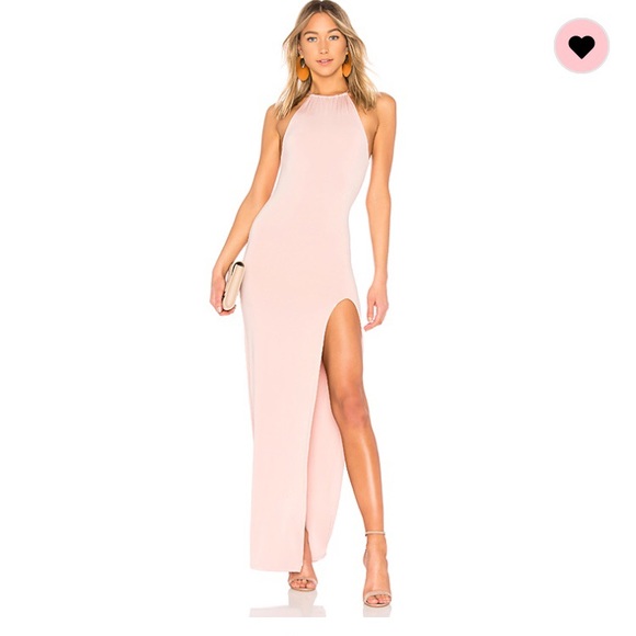 NBD Dresses & Skirts - NBD Halter Fitted Maxi Dress from Revolve